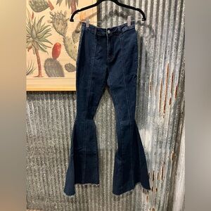 Star Detailed Women’s Flare Jeans